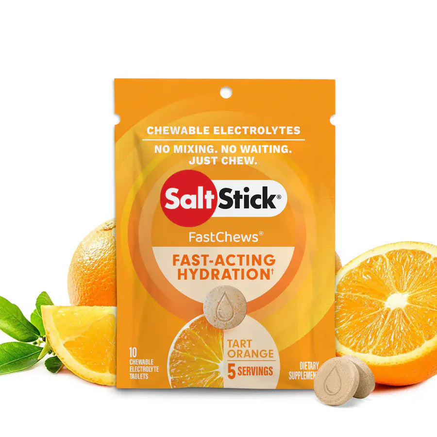 SaltStick Electrolyte Tablets Single / Orange Fastchews Chewable Electrolyte Tablets 12-03-1010