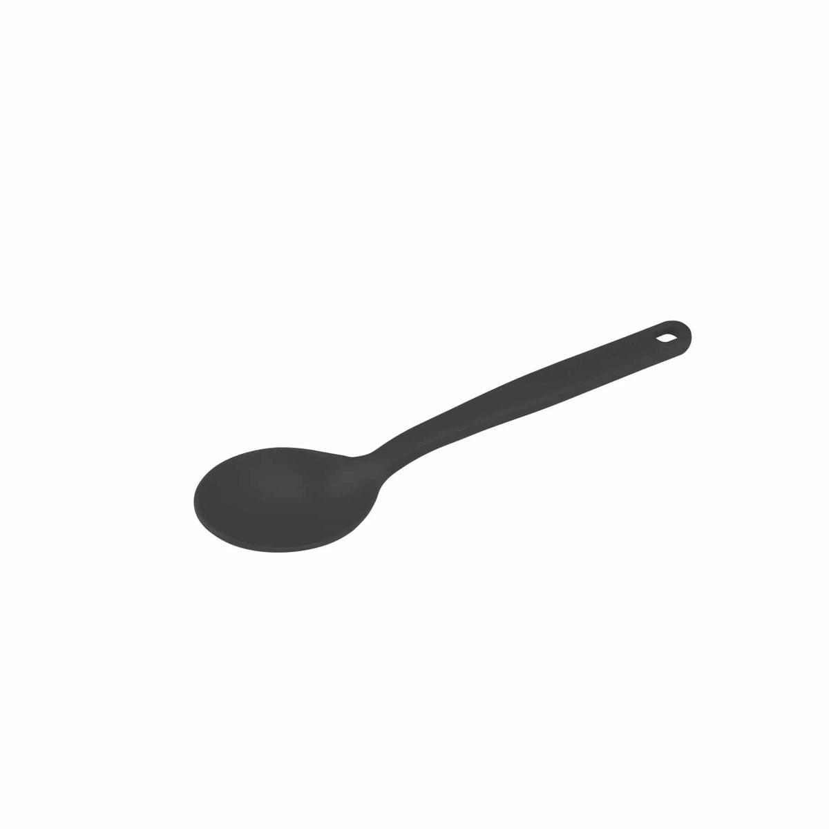 Charcoal Camp Cutlery spoon on its own with its deep oval bowl