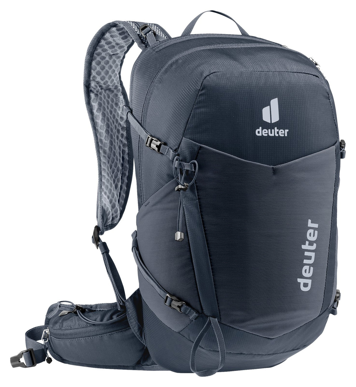 Deuter Speed Lite Pro 17 SL in Black, front three-quarter view from the right