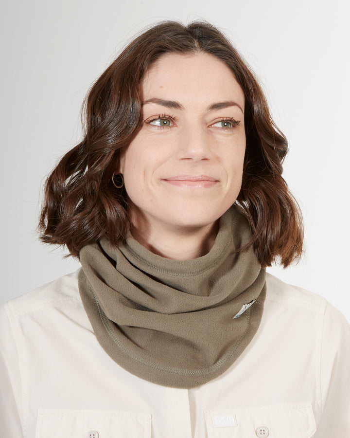 Spencer Recycled-Seawool Microfleece Blend Neckwarmer Neck Gaiter