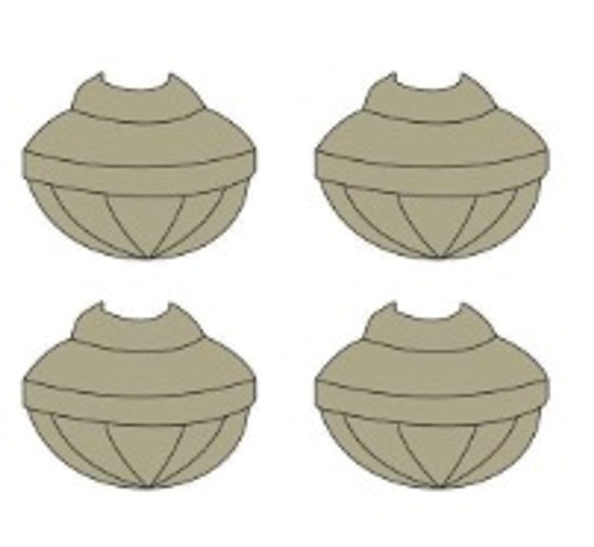 Summit Camping Accessories Feet for Chair Lite LKCHAIRBIGF