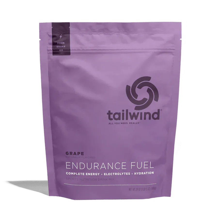 Tailwind Nutrition Sports Drinks Medium (30 servings) / Grape Endurance Fuel Drink Mix EF G 30 SERVE