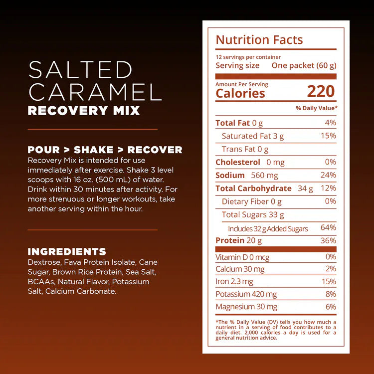 Tailwind Nutrition Sports Drinks Fava Recovery Mix