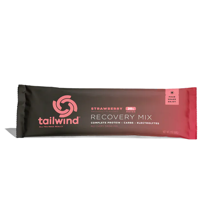 Tailwind Nutrition Sports Drinks Stick (1 serving) / Strawberry Fava Recovery Mix FAVA RM S- 20G 1 SERVE