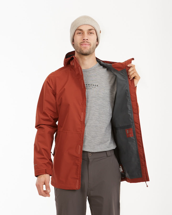 Takayna Mens Premium Packable Waterproof Rain Jacket