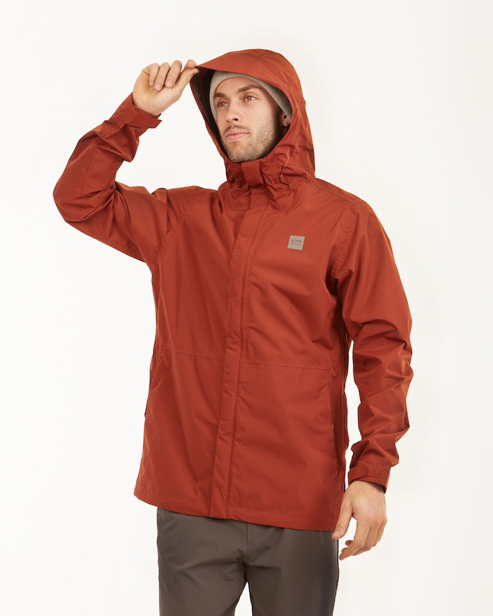 Takayna Mens Premium Packable Waterproof Rain Jacket