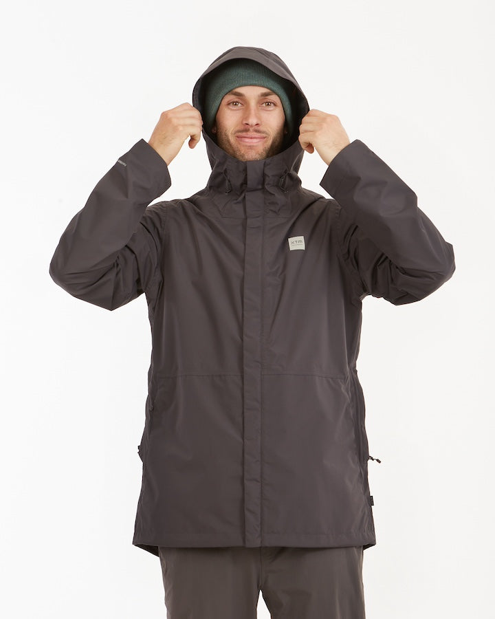 Takayna Mens Premium Packable Waterproof Rain Jacket