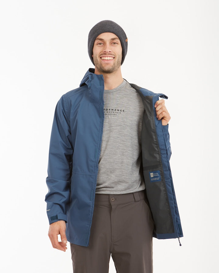 Takayna Mens Premium Packable Waterproof Rain Jacket