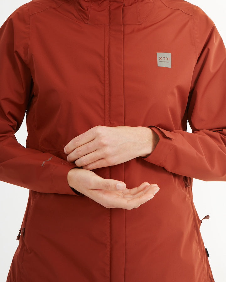 Takayna Womens Premium Packable Waterproof Rain Jacket