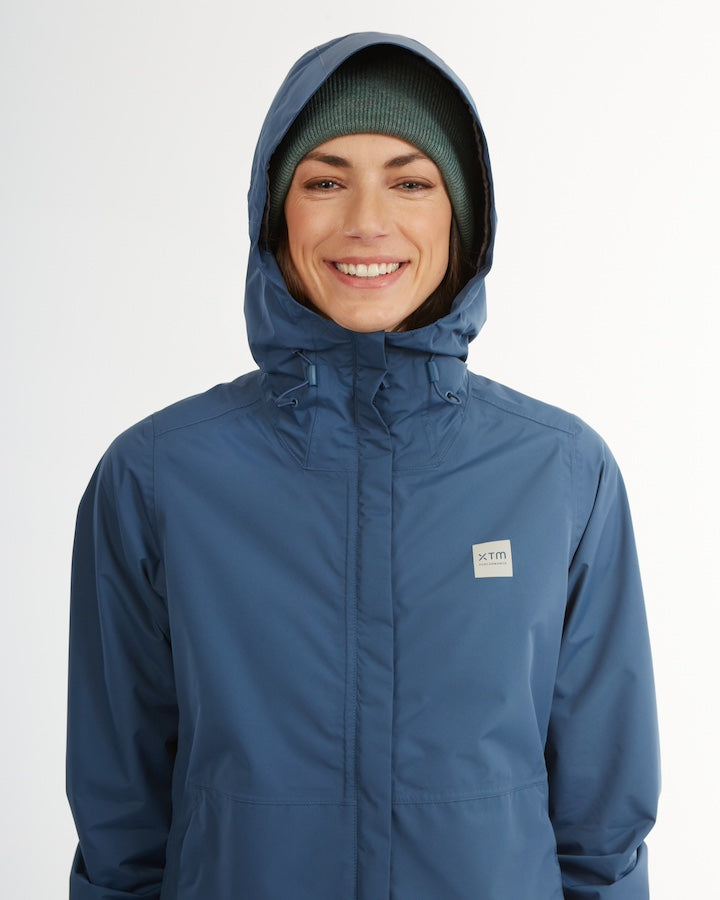 Takayna Womens Premium Packable Waterproof Rain Jacket