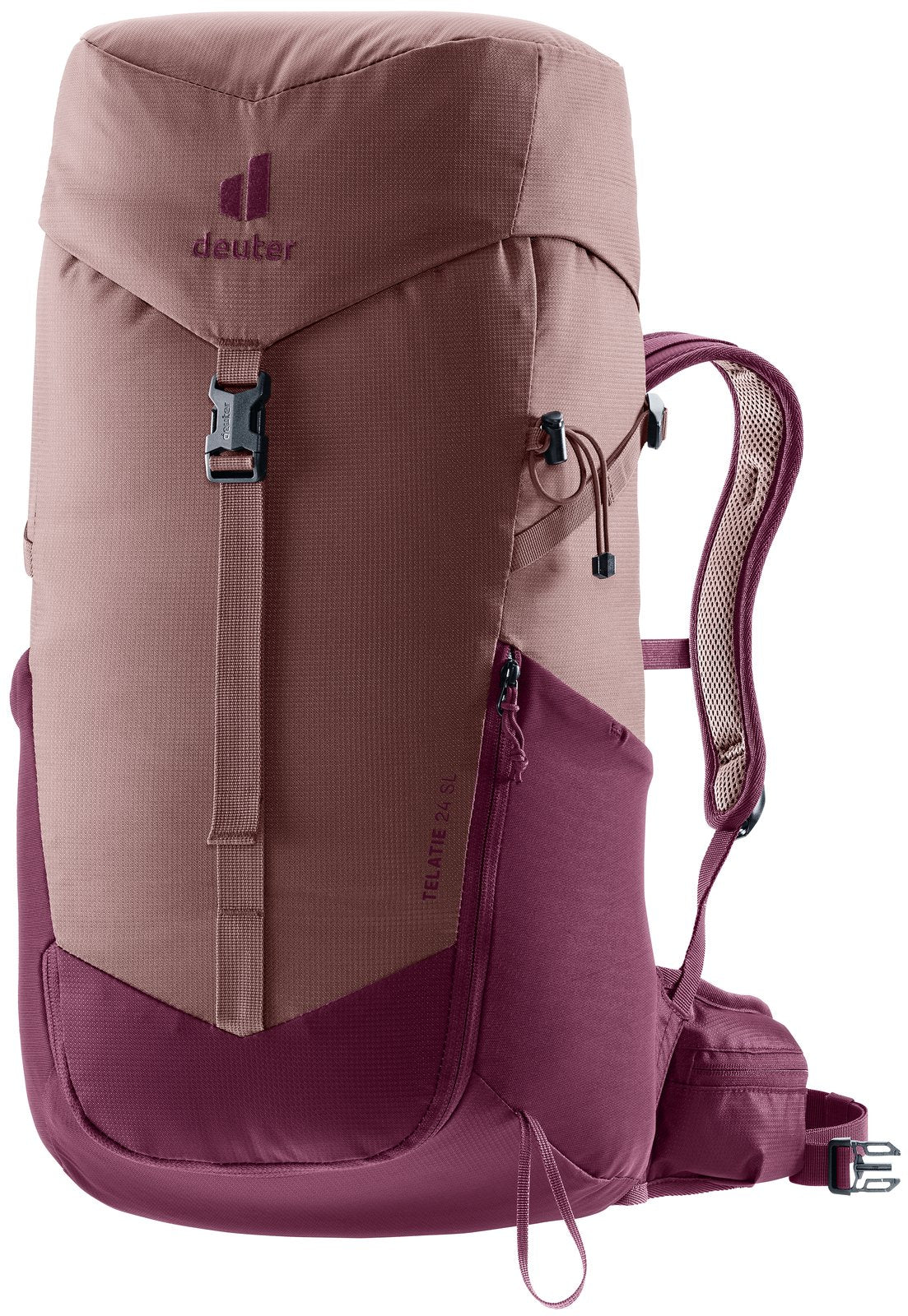 Deuter Telatie 24 SL in Ashrose Cassis, dusty pink and plum daypack