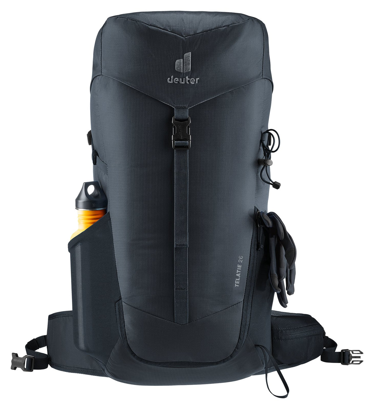 Deuter Telatie 26 with a drink bottle in the side pocket
