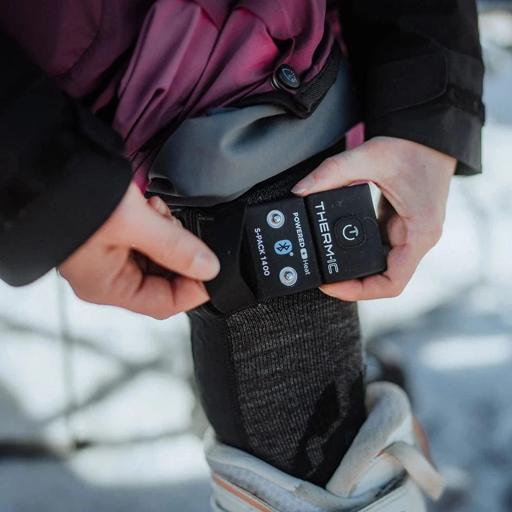 Therm-ic Heated Socks Heat Fusion Uni + S-pack 1400 BT