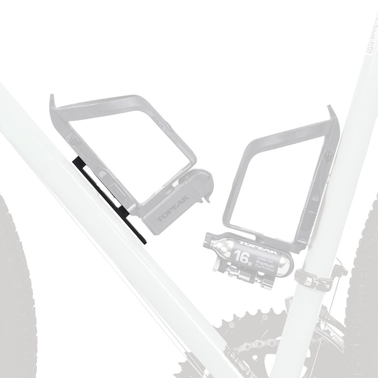 Topeak Bicycle Mount Alt-Position Cage Mount TAPM01