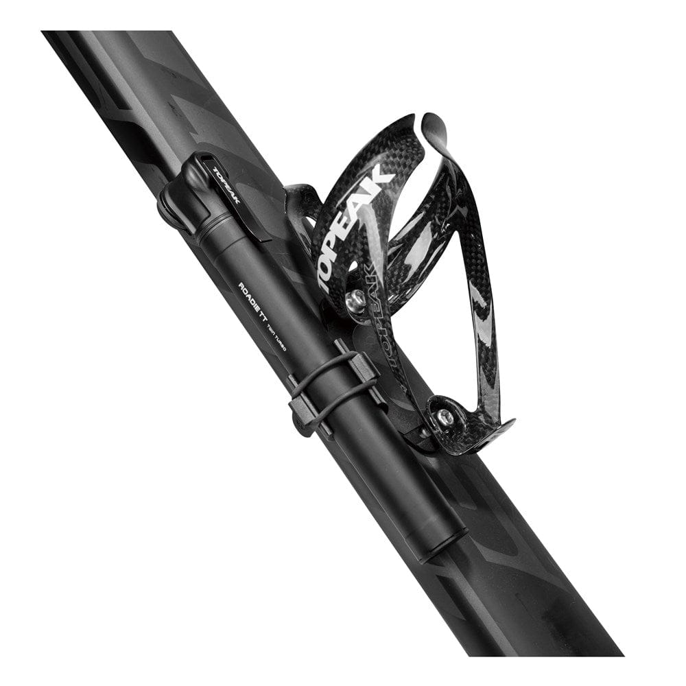 Topeak Bicycle Pump Roadie Twin Turbo 160 PSI Black Pump TRTT2B