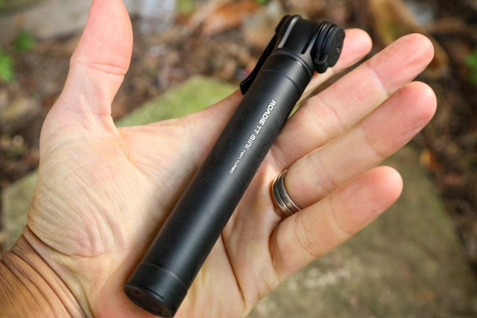 Topeak Bicycle Pump Roadie Twin Turbo Mini Hand Pump TRTT1B