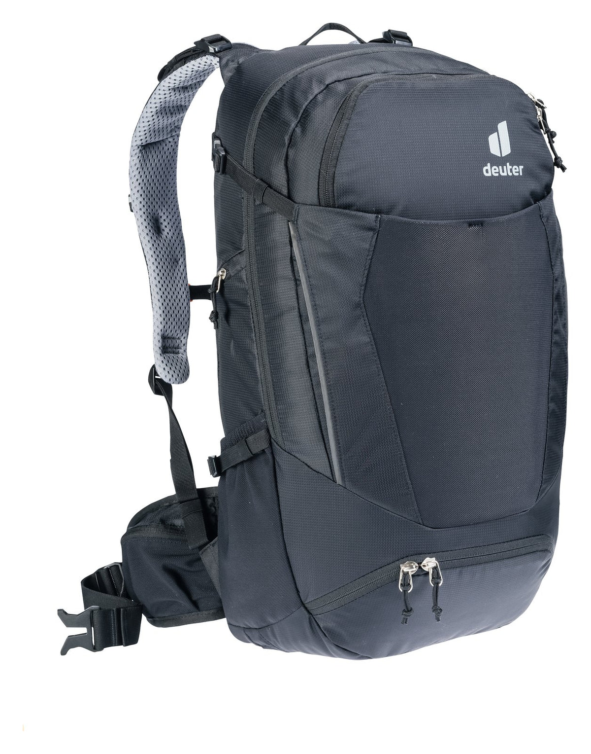 Deuter Trans Alpine 32 EL in Black, front three-quarter view