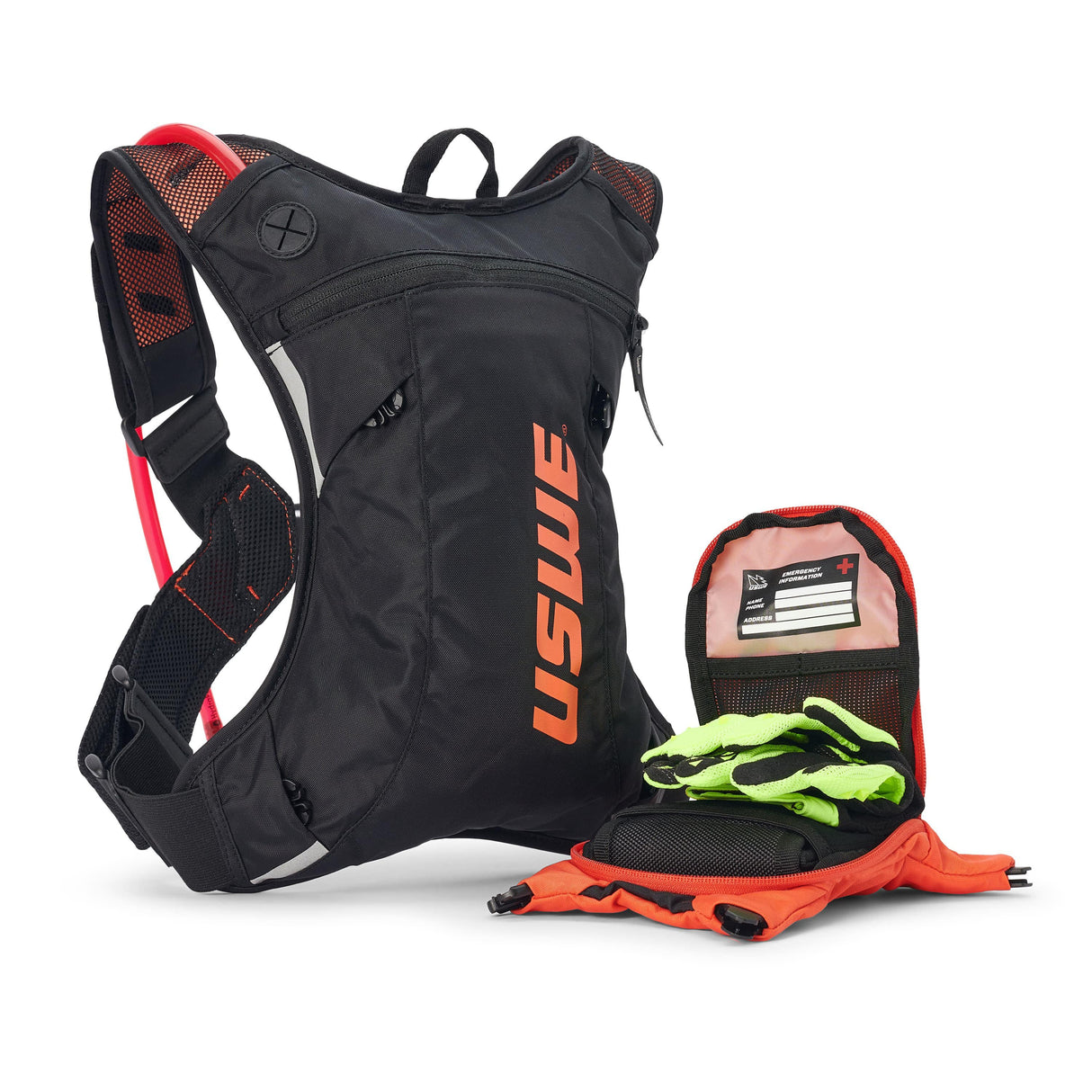 USWE Hydration Pack Bike Moto Hydro 3L Dirt Biking Hydration Pack