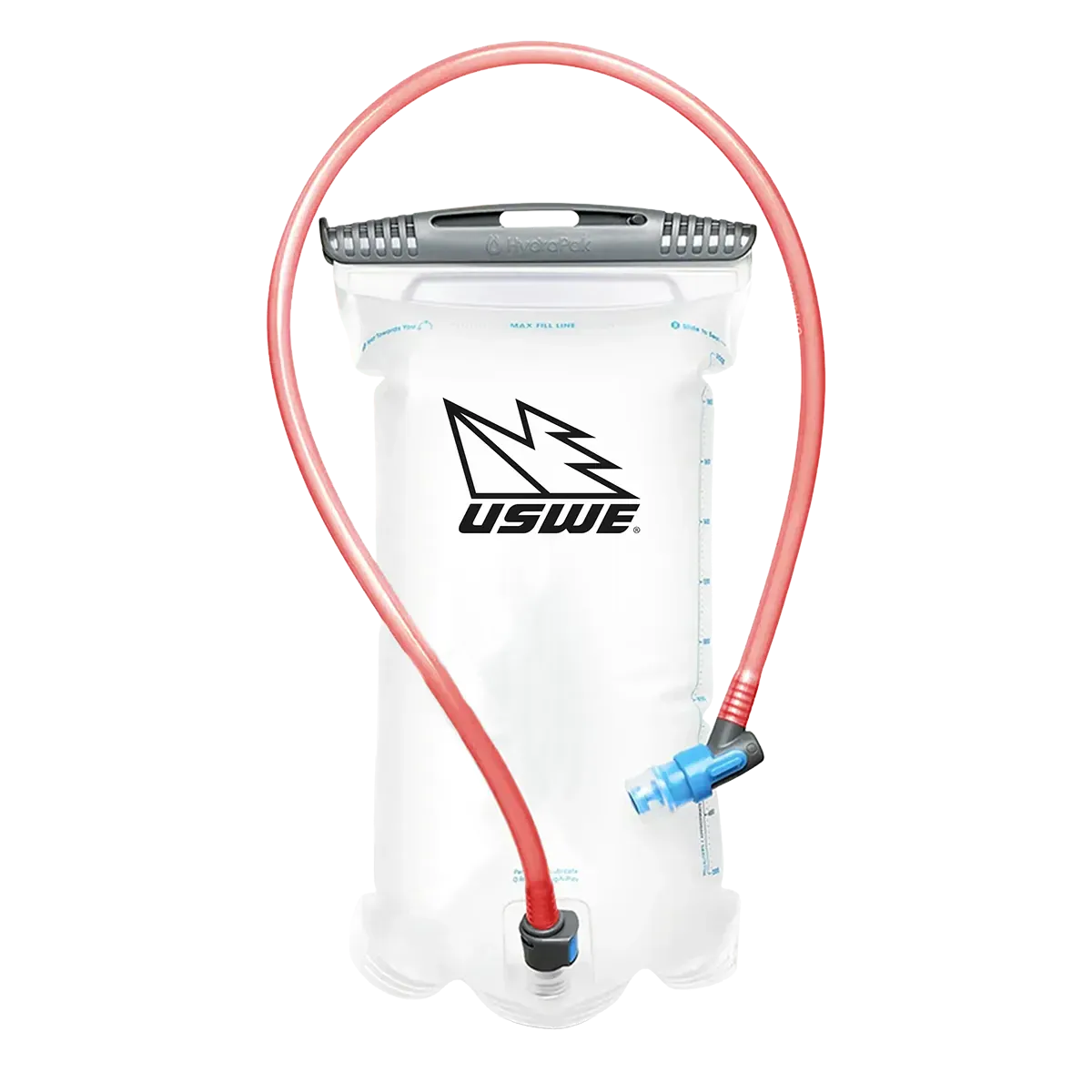 USWE Reusable Hydration Bladder Bladder 2L Elite with Plug-n-Play Coupling US5101213