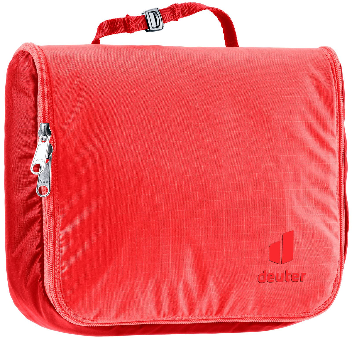 Deuter Wash Center Lite I in Poppy Crimson, bright red toiletry bag