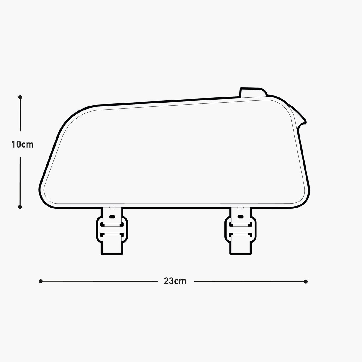 EVOC Top Tube Pack WP 1