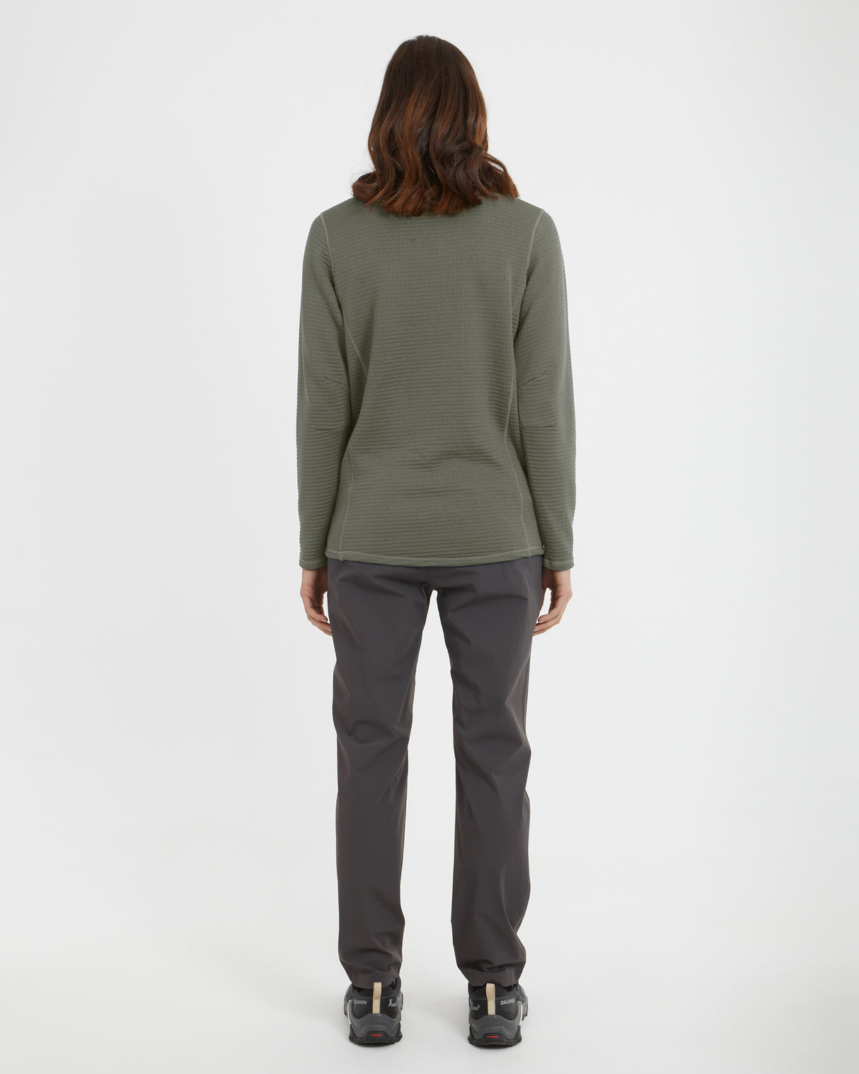Womens Merino Aero Grid Fleece