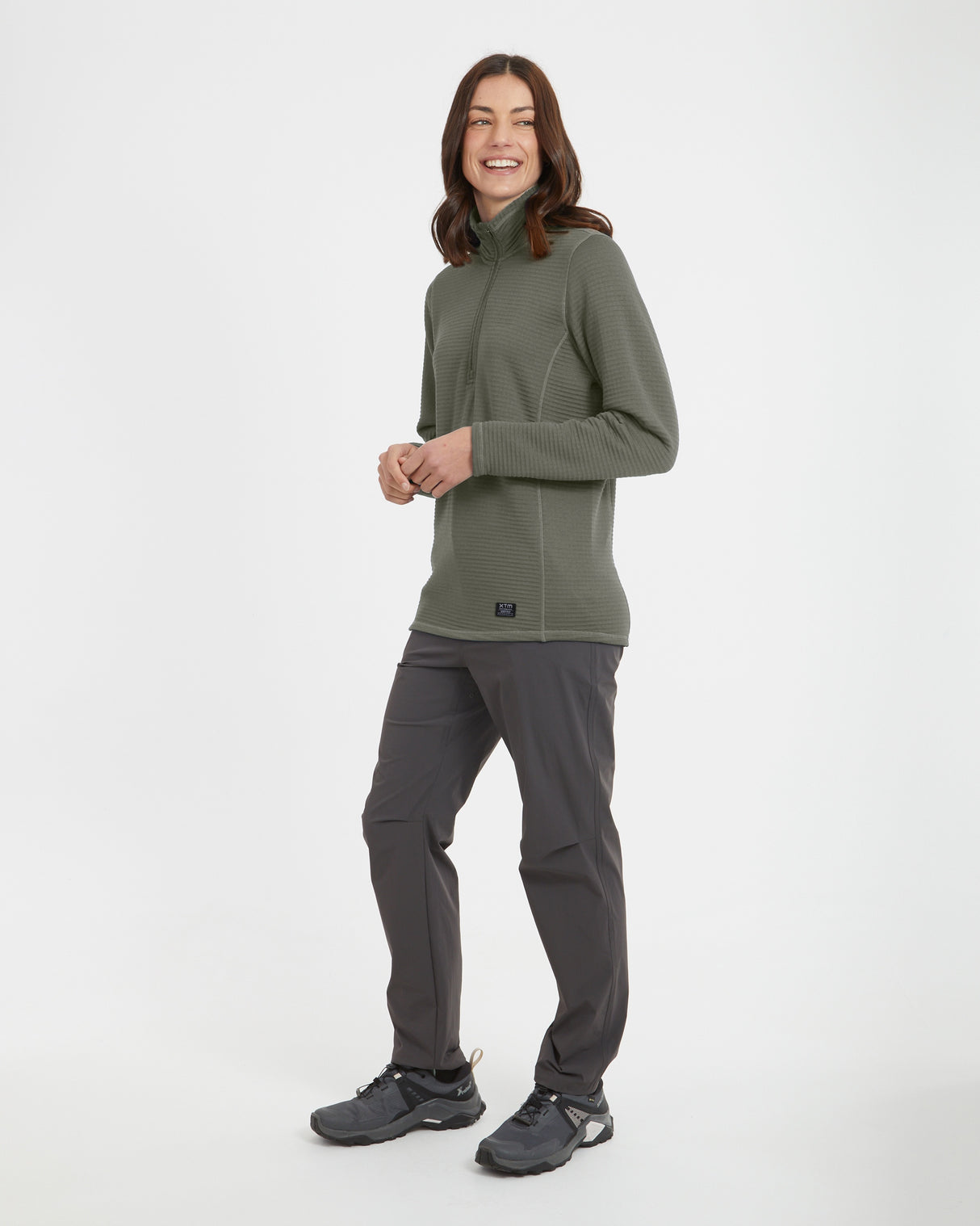 Womens Merino Aero Grid Fleece