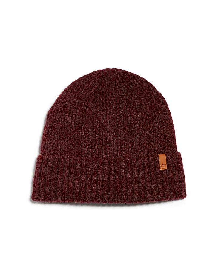 XTM Performance Beanie Boysenberry Cloud Nine Wool-Blend Recycled-Poly Women's Beanie HL068-BBY