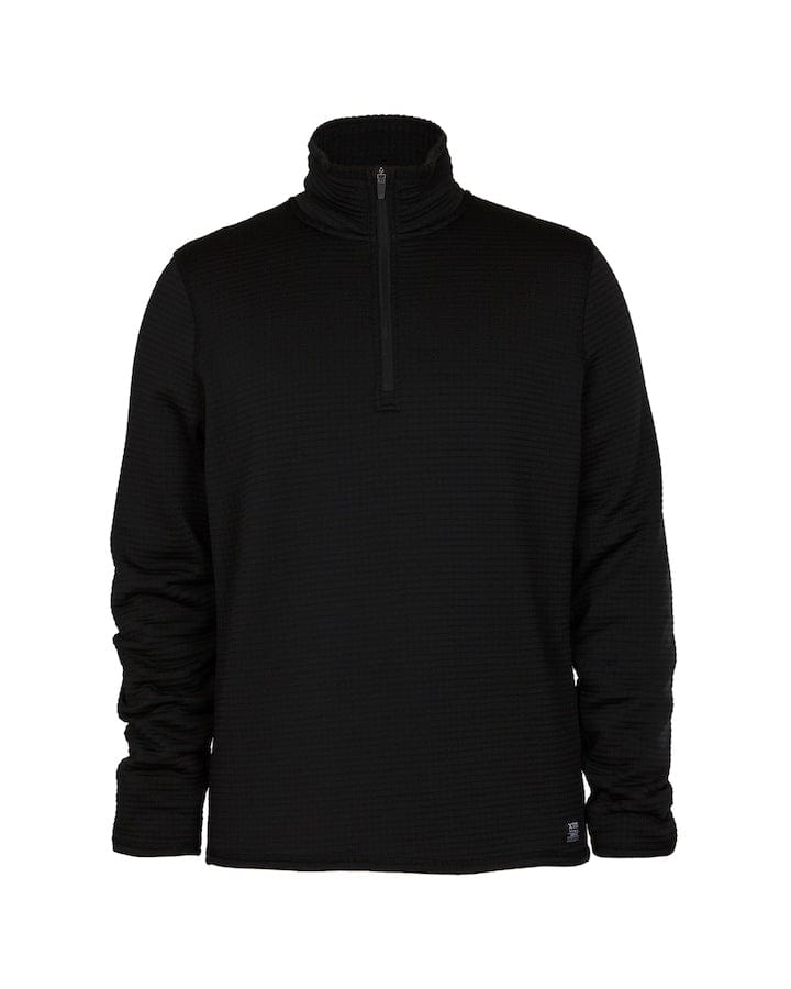 XTM Performance Men's Fleece Black / XS Mens Merino Aero Grid Fleece NM057-BLK-XS