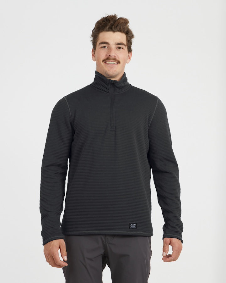 XTM Performance Men's Fleece Mens Merino Aero Grid Fleece