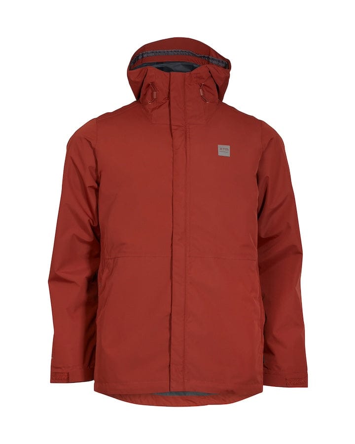 XTM Performance Men's Jacket Brick / S Takayna Mens Premium Packable Waterproof Rain Jacket RM004-BRK-S