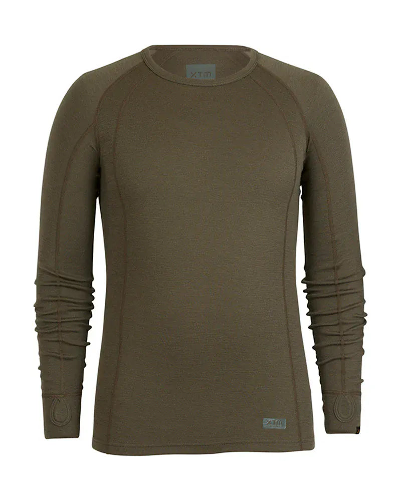 XTM Performance Men's Thermal Top Kalamata / S Men's Merino 230 Wool Long Sleeve Thermal Top MM001-KMA-S