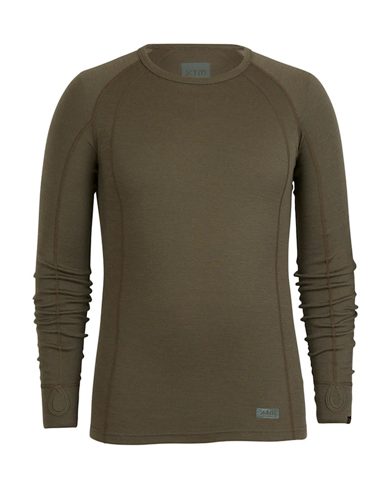 XTM Performance Men's Thermal Top Kalamata / S Men's Merino 230 Wool Long Sleeve Thermal Top MM001-KMA-S