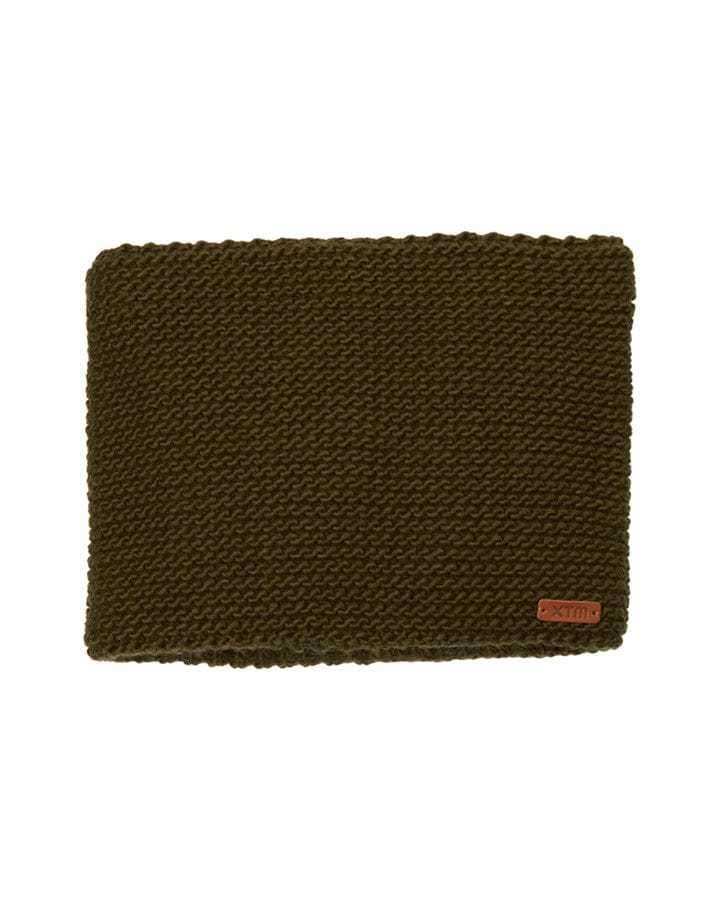 XTM Performance Neck Gaiters Ivy Crystal Womens Chunky Knit Neck Warmer Gaiter HL065-IVY
