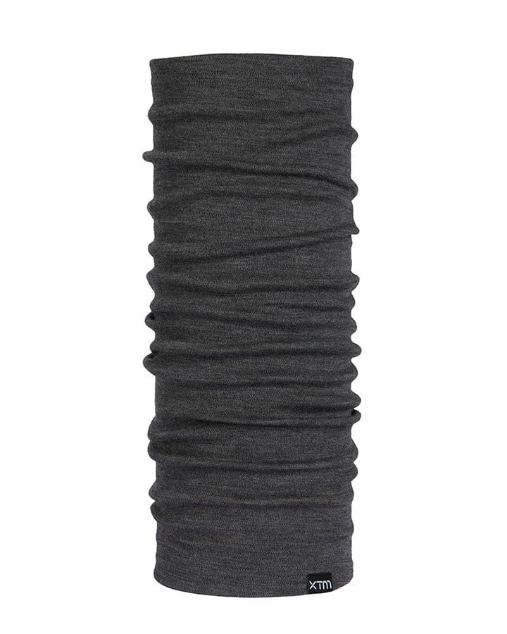 XTM Performance Neck Gaiters Mid Grey Marle Merino 230 Wool Multi Snood Neck Gaiter MU008-MGM
