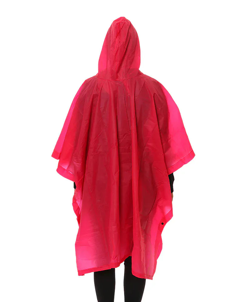 XTM Performance Ponchos Stash Packable Rain Poncho