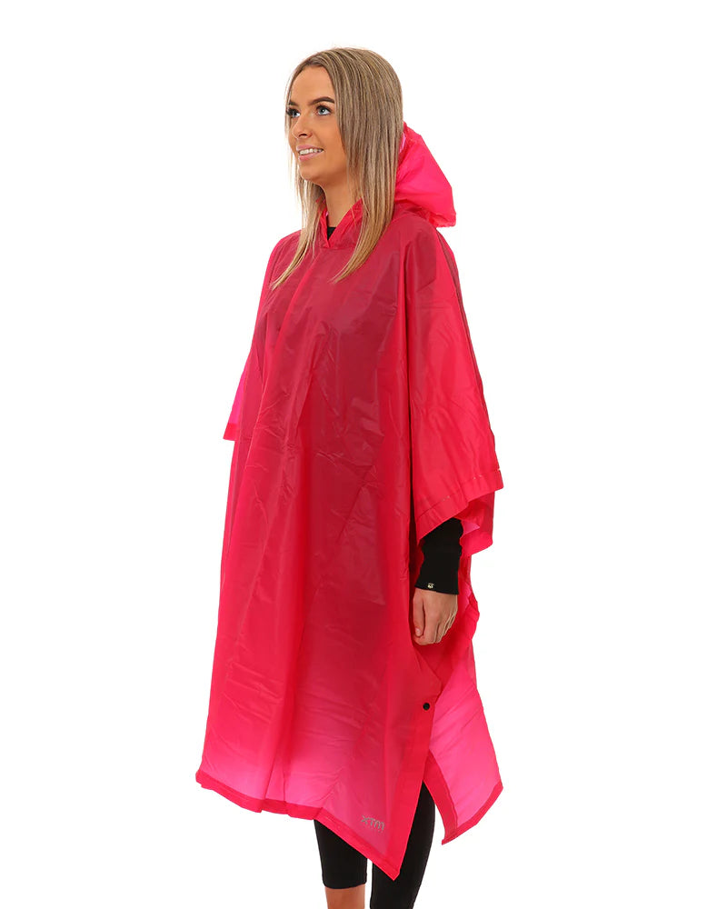 XTM Performance Ponchos Stash Packable Rain Poncho