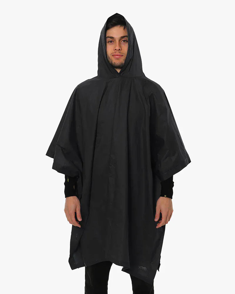 XTM Performance Ponchos Stash Packable Rain Poncho