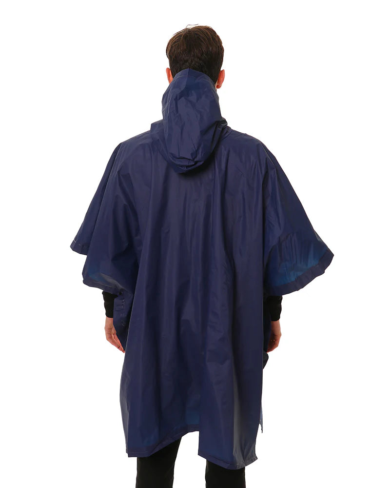 XTM Performance Ponchos Stash Packable Rain Poncho