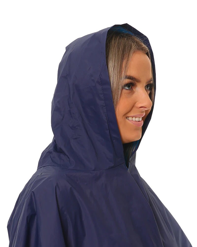 XTM Performance Ponchos Stash Packable Rain Poncho