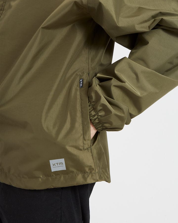XTM Performance Rain Jacket Stash 2L Unisex Packable Rain Jacket