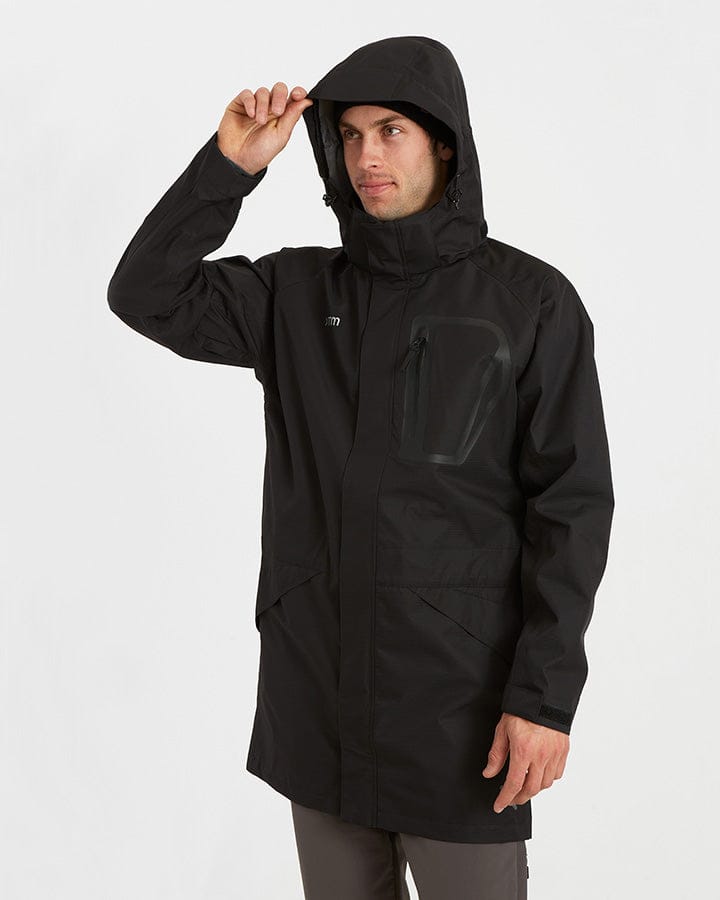 XTM Performance Unisex Jacket Innisfail Tri-Layer 3/4 Length Rain Jacket