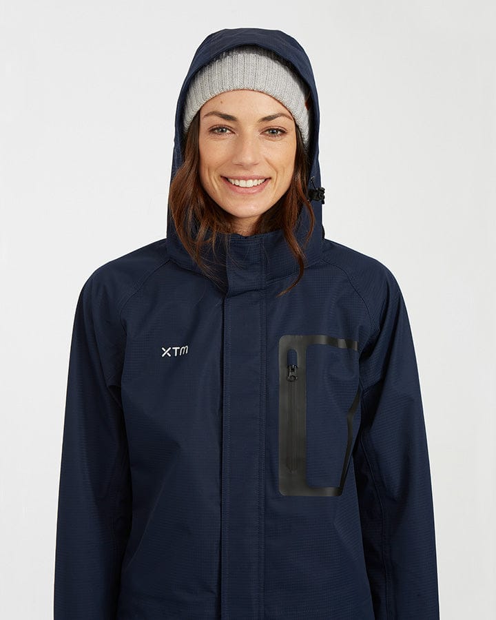 XTM Performance Unisex Jacket Innisfail Tri-Layer 3/4 Length Rain Jacket