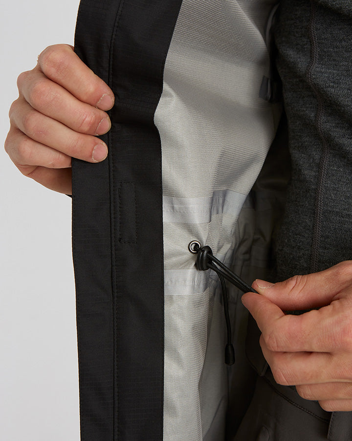 XTM Performance Unisex Jacket Innisfail Tri-Layer 3/4 Length Rain Jacket