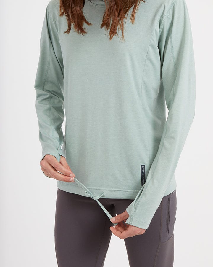 XTM Performance Women's Fleece Tirari Womens Sun Hoodie