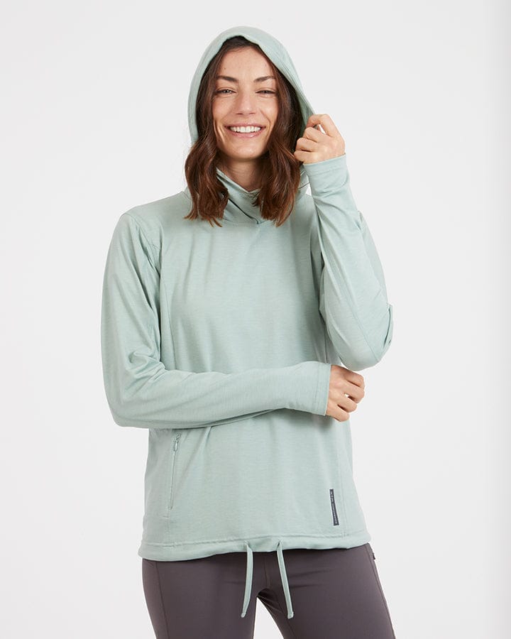 XTM Performance Women's Fleece Tirari Womens Sun Hoodie