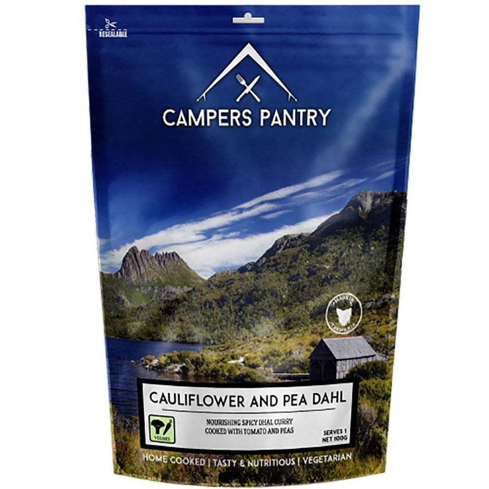 campers pantry Dehydrated Meals Single Serve / Cauliflower and Pea Dahl Freeze-dried Dinner Meals CPCPD10018