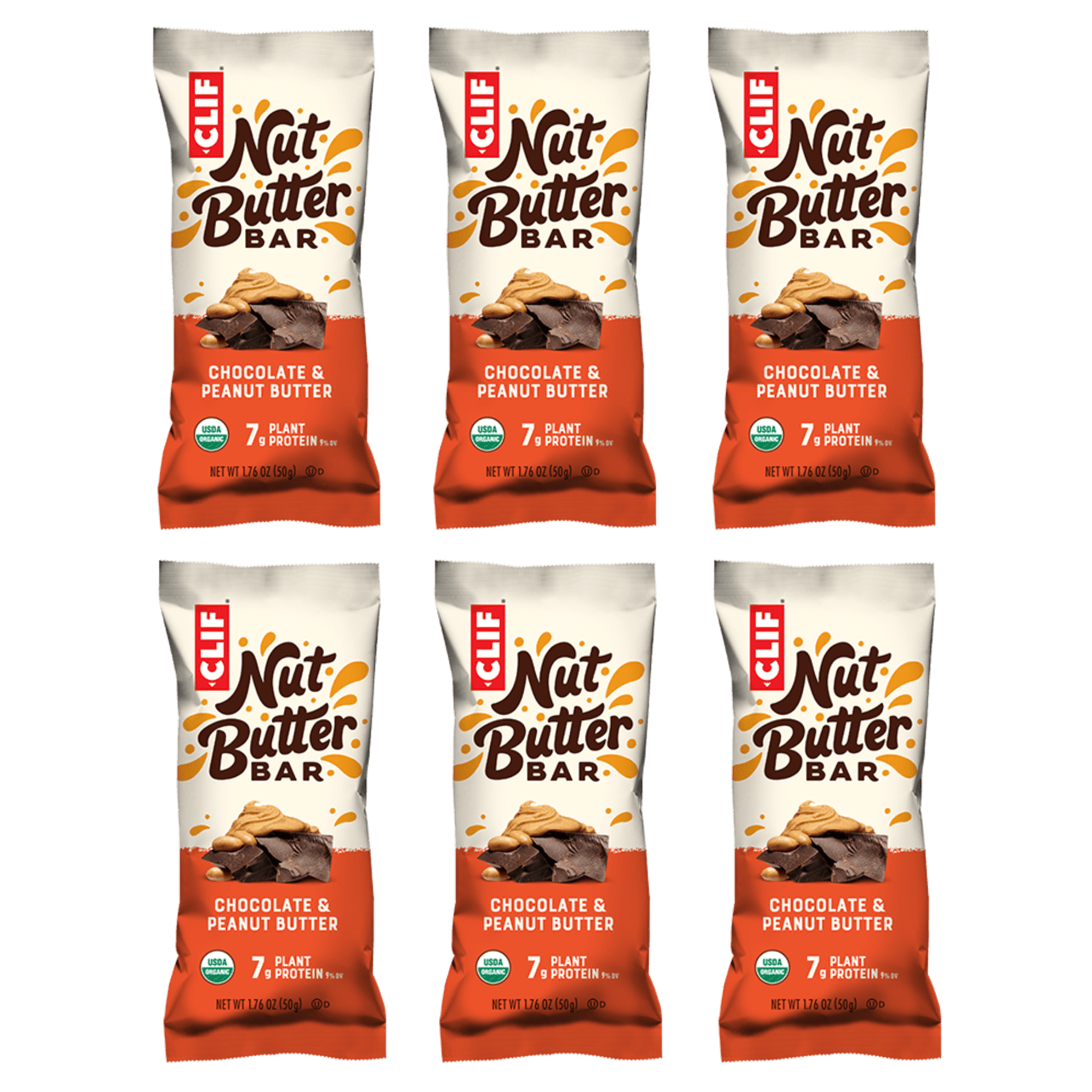 clif Energy Bar 6 / Chocolate & Peanut Butter Nut Butter Bar CLIF226