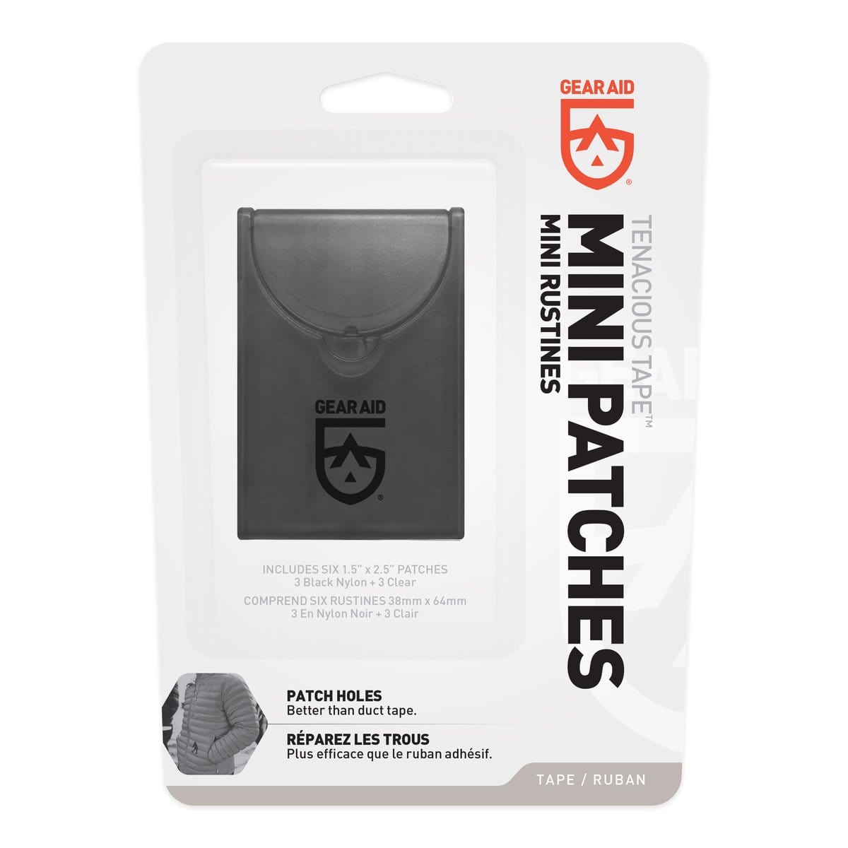 gear-aid Repair Kit Tenacious Tape Mini Patches MCN90035