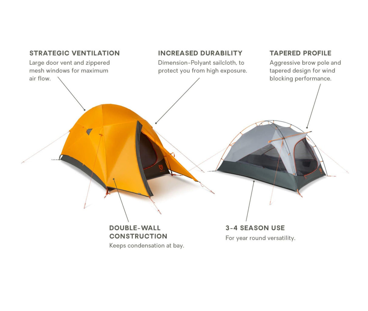 Nemo Tent Kunai ™ | 3-4 season backpacking tent - Oz Backcountry